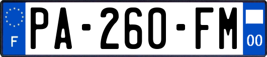 PA-260-FM