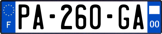 PA-260-GA