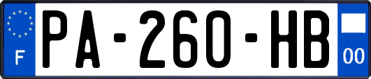 PA-260-HB