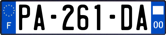 PA-261-DA