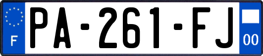 PA-261-FJ