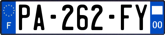 PA-262-FY