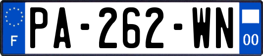 PA-262-WN