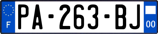 PA-263-BJ