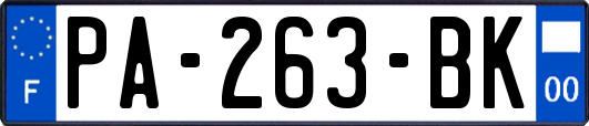 PA-263-BK