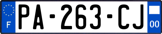 PA-263-CJ
