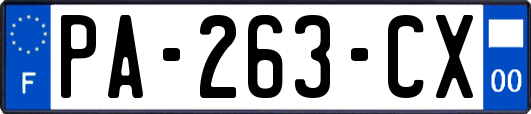 PA-263-CX