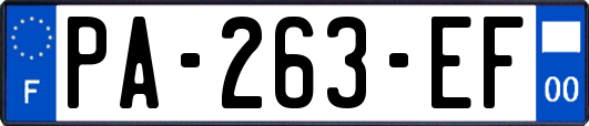PA-263-EF