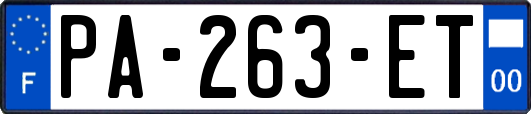 PA-263-ET