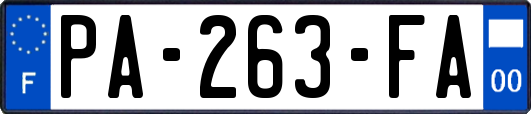 PA-263-FA