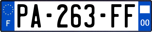 PA-263-FF
