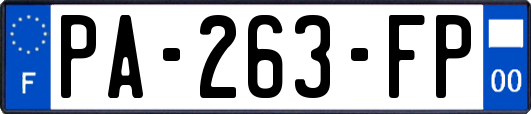 PA-263-FP