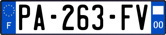 PA-263-FV