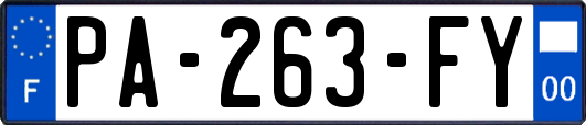PA-263-FY