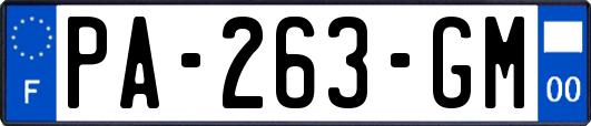 PA-263-GM
