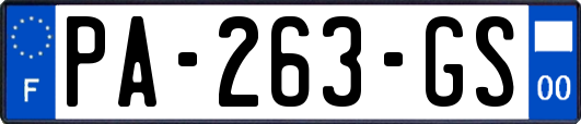 PA-263-GS