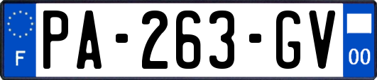 PA-263-GV