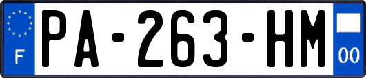 PA-263-HM