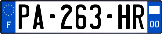 PA-263-HR