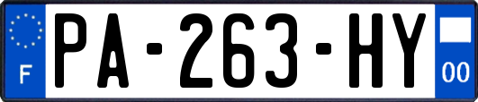 PA-263-HY