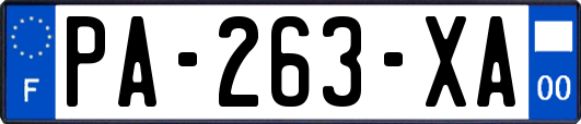 PA-263-XA