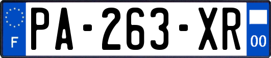 PA-263-XR