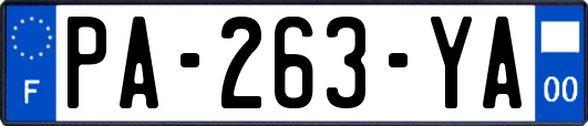 PA-263-YA
