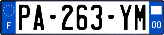 PA-263-YM