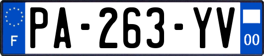PA-263-YV