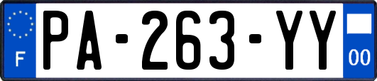 PA-263-YY