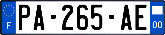 PA-265-AE