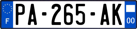 PA-265-AK