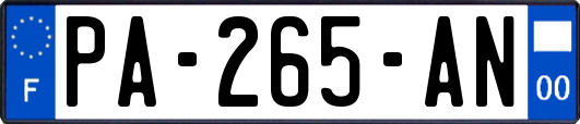 PA-265-AN