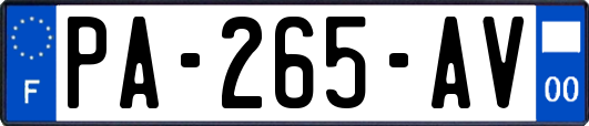 PA-265-AV