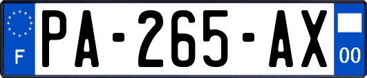 PA-265-AX