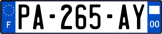 PA-265-AY