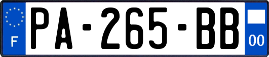 PA-265-BB