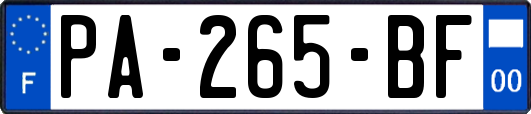 PA-265-BF