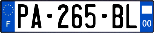 PA-265-BL