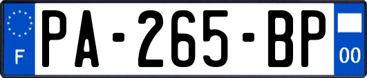 PA-265-BP