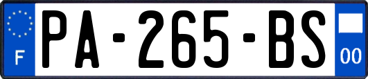 PA-265-BS
