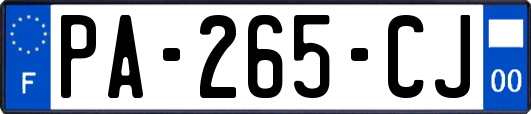 PA-265-CJ