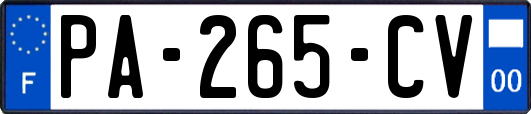 PA-265-CV