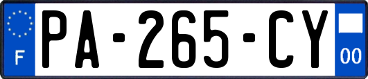 PA-265-CY