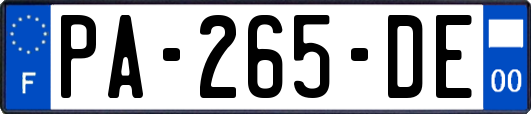 PA-265-DE
