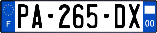 PA-265-DX