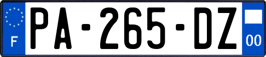 PA-265-DZ