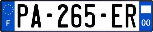 PA-265-ER