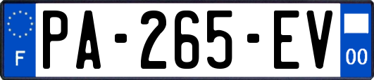 PA-265-EV