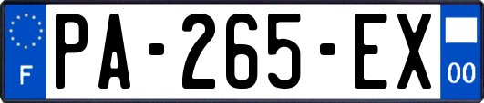 PA-265-EX